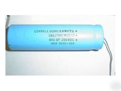 New 10 cdm 200V 440UF axial capacitor capacitors 