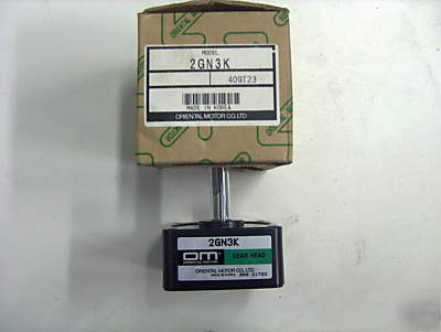 Oriental motor gear head 2GN3K ratio 3:1 