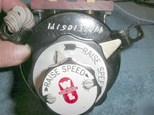 Vintage, , dual reostat motor control. too cool 